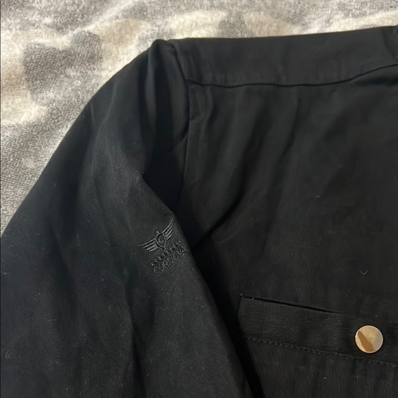 Cordova Casual Black Button Down Shirt with Classic Collar - Picture 5 of 11